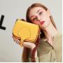 Hot Selling Genuine Leather Ladies Saddle Shoulder Messenger Fancy Women Crossbody Bags Purses And Lady Handbags