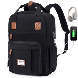 LOVEVOOK Custom Logo Waterproof School Backpack Bags Mochilas Daily Travel Business USB laptop backpack Student School bags