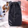 Gelory Customized Logo Outdoor Sports Drawstring Backpack Durable Portable Basketball Gym Bag
