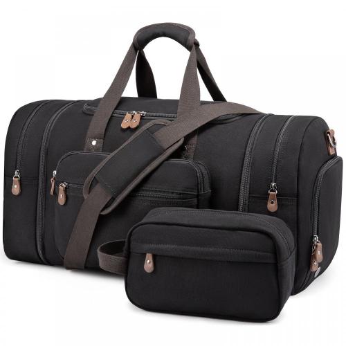 LOVEVOOK hot sale unisex Duffle bags Airplanes Overnight Carry men women weekend Travel Bags with Shoe Compartment