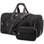 LOVEVOOK hot sale unisex Duffle bags Airplanes Overnight Carry men women weekend Travel Bags with Shoe Compartment