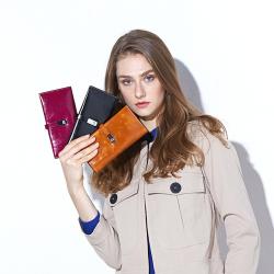 Carteira Slim Feminina Billeteras De Cuero Wholesale Designer Brand Luxury Leather Ladies Wallets Custom Purses Wallet Women