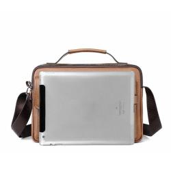 XL048 Business Person Classic Men's Shoulder Bag Casual French Style Large Capacity Crossbody Bag Waterproof Messenger Bag