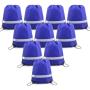Gelory Promotional Gift Custom Logo Polyester Reflective Drawstring Backpack Bags