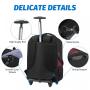 LOVEVOOK New Design wholesale 17in Rolling Backpack for men Carry on luggage suitcase Business wheeled Travel Laptop Backpack