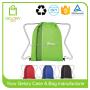Gelory Promotional Multicolor Sports Waterproof Backpack Nylon Drawstring Gym Bag With Logo