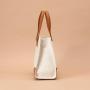 2021 Stylish Canvas Lady Tote Bag Casual Creative Contrast color Crossbody Bag  Custom PU Leather Handbag