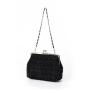 Factory  Oem Private Logo Autumn Winter Clutch Ladies Evening Bags Fashion Ladies Tweed Fabric Sling bag Women Handbag Purse