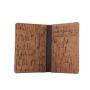 Eco-friendly Natural Bifold Pocket Credit Card Holder RFID Real Cork Leather Wallet for Men Minimalist