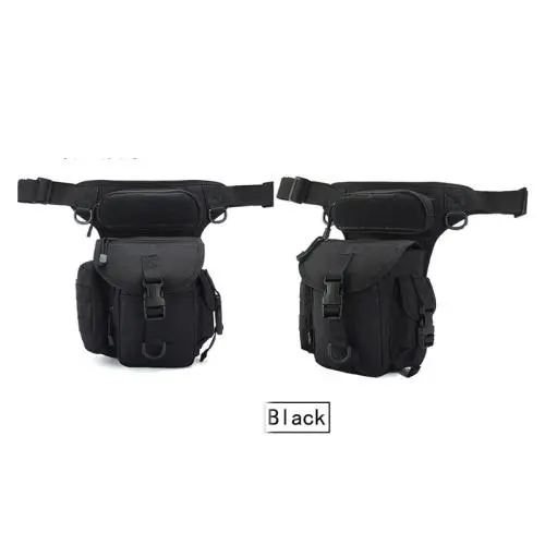 Hot Sale Wholesale Outdoor Climbing Men 10L Waterproof Oxford Tactical Side Bag Outdoors Camouflage Tactical Waist Bag