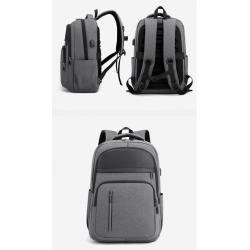 ZF196 New Computer USB Backpack Laptop Bag Oxford Fabric Waterproof Wear-resistant Leisure Fashion Outdoor Travel Bag