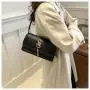 Personalized simple high texture Korean style armpit bag women's bag 2024 summer new stitching shoulder bag woman handbag