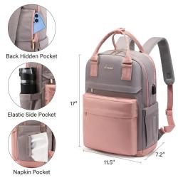 LOVEVOOK 2022 business work hiking backpacks large capacity women travel bags fashion University school laptop backpacks