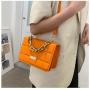 2022 Summer Popular Small Bag Korean Simple Checker Biscuit Bag Versatile Western Network Red One Shoulder Crossbody Bag