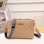 2024 Korean Version Women's Handbags Lingge Crossbody Bag Large Capacity Bucket Bag Fashionable Lady One Piece International
