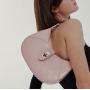 Guangzhou Factory Custom Pu Leather Ladies Tote Bag Pink Shiny Women Hobo Tote Bag Handbags With Custom Printed Logo