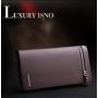 ZR821 Men Wallets Classic Long Style Card Holder Male Men Purse PU Leather Zipper Large Capacity Brand Luxury Wallet For Men