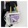 ZR923 Summer Swimming Bag Transparent PVC Handbag Waterproof Fitness Storage Bag Sports Crossbody Beach Bag Wholesale
