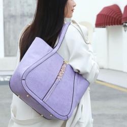 Ladysky 2024 customization logo letter handbag for women quality large-capacity tote bag crocodile ladies shoulder bag  35 cm