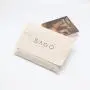 High Quality Natural Twill Cotton Envelope Swimwear Clothing Packaging Bag Envelope Cotton Dust Shoe Pouch