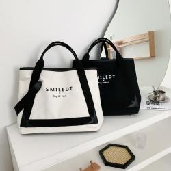 Large Capacity Women Fashion Handbags Canvas Bags Women Handbags Ladies Alphabet Printing Designer Women Bags