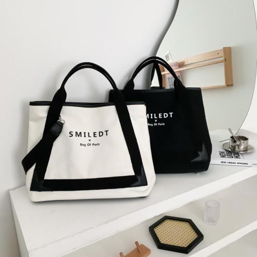 Large Capacity Women Fashion Handbags Canvas Bags Women Handbags Ladies Alphabet Printing Designer Women Bags