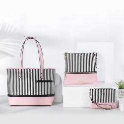 Lovevook Fashion luxury Tote Bags Shoulder Purse Work Bags Sets Women Designer 3 in 1 PU Leather crossbody purses and Handbags