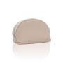 Custom logo Women Makeup Bag Ladies Makeup Bag Saffiano PU Leather Travel Cosmetic bag