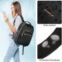 LOVEVOOK Waterproof 15.6 inch student school quilted bags backpack college large business travel back pack laptop women backpack