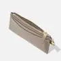 Custom Logo Leather Card Holder Coin Purse With Metal Chain Wallet Credit Card Holder