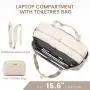 LOVEVOOK Weekender Bag for Women Cute Gym Duffel with Toiletry handbag Carry On Bag Overnight Travel Tote Bag with laptop pocket
