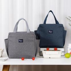 ZR103 Lunch Box Handbag Thermal Insulation Waterproof Bento Bag Thickened Aluminum Foil Large-capacity Work Lunch Bag