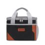 Custom Logo Oxford Cloth Thermal Insulation Cooler Bags For Outdoor Fishing Work Aluminum Film Waterproof Tote Picnic Lunch Bag