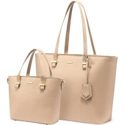 LOVEVOOK 2 PCS Set Shoulder Bags Ladies luxury Tote Satchel Hobo 3pcs Purse Set Large Capacity Tote Handbags for Women 2023