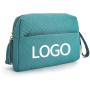 OEM ODM Professional Quilted Cosmetic Pouch Luxury Makeup Bag Elegant Roomy Travel Toiletry Cosmetic Bags with Handle