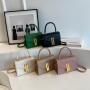 Popular Design Women's Handbag Fashion Pu Leather Small Ladies Hand Bags Female Solid Color Crossbody Shoulder Bags