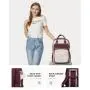 LOVEVOOK custom Lightweight casual daypacks large 15.6 17inch computer rucksack new quilted travel school women laptop backpacks