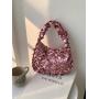2024 factory wholesale affordable women's bags Stylish Customized Party hand Bag Luxurious colorful sequin bag for girl
