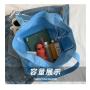 Student Classroom Tote Bag Canvas Large Capacity Shoulder Bag Girl Daily Shopping Bag