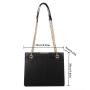 Custom Logo Women Zipper Shoulder Bag Cotton Canvas Handbag Casual Tote Female Eco Crossbody Bag