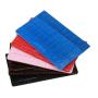 Custom Handmade Fashion Classic Genuine Embossed Crocodile Pattern Cowhide Leather Women Men Multi Credit Card Holder Wallet