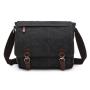 Wholesale Vintage Canvas Satchel Messenger Bag for Men Business Travel Shoulder bag big size Laptop Handbags book bag