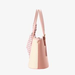 Susen Chrisbella 2022 summer new women's embossed handbag texture niche art Tote Bag bow women's Branded handbags for women bags