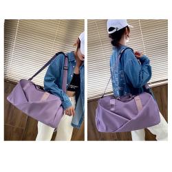 Customized Logo Large Capacity Gym Duffle Bags Women Waterproof Sports Travel Bag