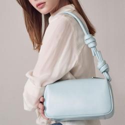 New Design Women Boston PU Leather Cross Body Bags Custom Ladies Plain Shoulder Bags