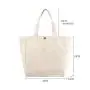 Wholesale Factory Custom Logo New Multi-Specification Women's Canvas Tote Bag Cotton Portable Bag with Shoulder Bag
