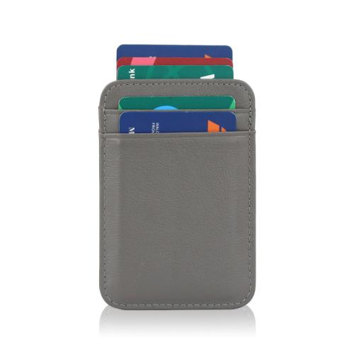 Wholesale Genuine leather business card holder rfid blocking leather credit card holder