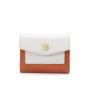 Factory direct new ladies wallet short Korean small tri-fold money clip fashion simple clutch bag leather wallet coin purse