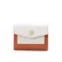 Factory direct new ladies wallet short Korean small tri-fold money clip fashion simple clutch bag leather wallet coin purse