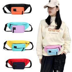 Fashion Cross Body Waist Bag Sports Outdoor Running Casual Chest Bag Multifunctional Shoulder Bag Fanny Pack For Women